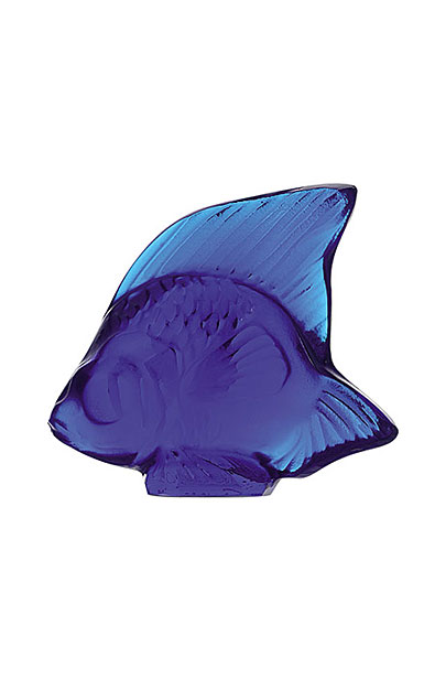 Lalique Cap Ferrat Blue Fish, #20