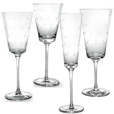 kate spade new york by Lenox Larabee Dot Stemware | Crystal Classics