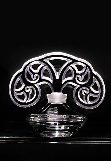 Lalique Tourbillons Crystal Perfume Bottle