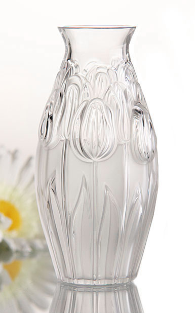 Lalique Tulips Vase