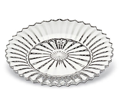 Baccarat Crystal, Mille Nuits 10 1/4" Large Plate, Single