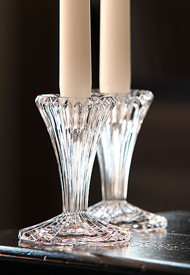 Marquis by Waterford Bezel Candlestick, Pair