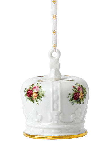 Royal Albert Old Country Roses Crown Ornament