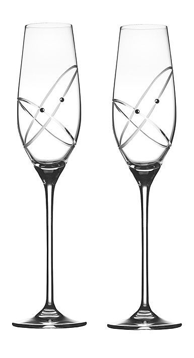 Royal Doulton With The Ring Flutes, Pair