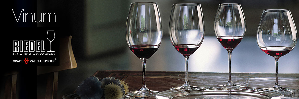 Riedel Bar Vinum Crystal Port Wine Glass, Set of 4