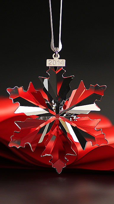 Swarovski Crystal Annual Edition Snowflake Ornament, 2014