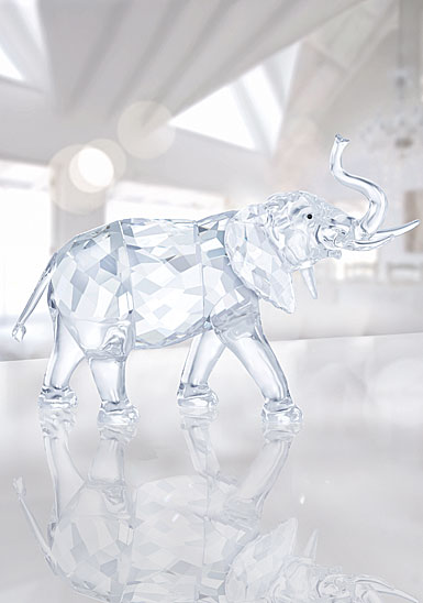 Swarovski Crystal Rare Encounters Elephant Sculpture