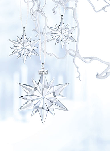 Swarovski Crystal, 2017 Christmas Crystal Ornament Set