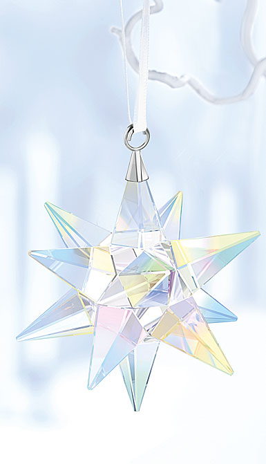 Swarovski Star Ornament, Crystal AB