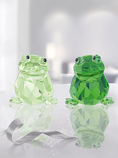 Swarovski Crystal, Lovlots Frogs In Love, Angelo and Angelina