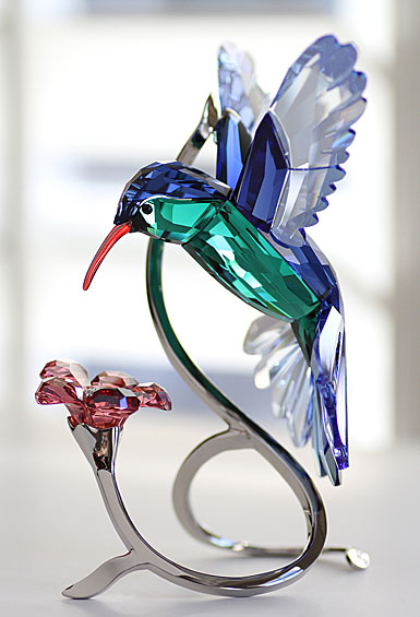 Swarovski Paradise Hummingbird Sculpture