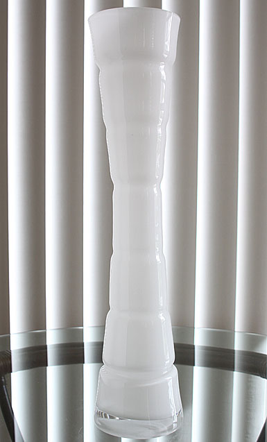 Sea Glasbruk Bamboo Vase, White - Special!