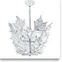 Lalique Champs Elysees 3 Tiers Crystal Chandelier Clear, Chrome