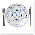 Royal Copenhagen, Blue Fluted Plain Luncheon Plate, Single