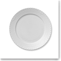 Royal Copenhagen, White Fluted Half Lace Dinner Plate 10.75"