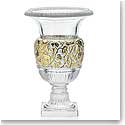Lalique Versailles 13.5" Vase, Gold,