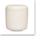 Iittala Essence Jar 8.75 Oz With Lid White