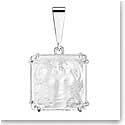 Lalique Arethuse Pendentif, Clear and Silver