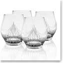 Lalique 100 Points Shot Crystal Glasses By James Suckling, Set of Four