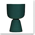 Iittala Nappula Plant Pot 9x6" Dark Green