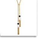 Lalique Vibrante Tassel Necklace, Gold Vermeil