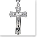 Waterford Silver Cross Ornament
