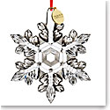 Waterford Crystal 2022 Heritage Snow Crystal Pierced Dated Ornament