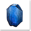 Iittala Kartta Glass Sculpture 12.5" Ultramarine Blue