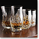 Waterford Crystal Lismore Whiskey Tumblers Mixed Set of Four