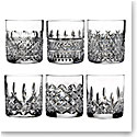 Waterford Heritage Straight Sided Whiskey Tumblers, Set of Six