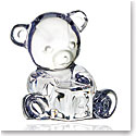 Waterford Giftology Teddy Bear on Baby Block Paperweight