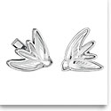 Lalique Hirondelles Cufflinks Pair, Clear