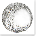 Waterford Crystal Blank Panel Baseball Paperweight