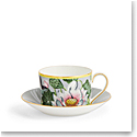 Wedgwood Waterlily Teacup & Saucer Set
