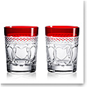 Waterford Crystal TS Gift of Love Red DOF Pair