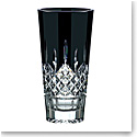 Waterford Crystal Lismore 10" Black Vase