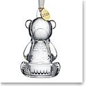 Waterford Crystal 2023 Babys First Christmas, Bear Dated Ornament