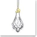 Waterford Crystal 2022 Lismore Teardrop Bauble Ornament