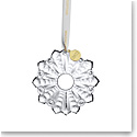 Waterford Crystal 2022 Snowcrystal Pierced Dated Ornament