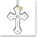 Waterford Crystal 2022 Cross Dated Ornament