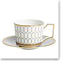 Wedgwood Renaissance Grey Teacup And Saucer