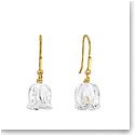 Lalique Muguet Pierced Earrings, Gold