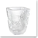 Lalique Small Pivoines 5.5" Vase
