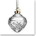 Waterford 2024 Winter Wonders Holly Clear Bauble Ornament