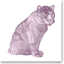 Lalique Pink Tiger, Grand Sculpture, Limited Edition