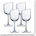 Villeroy and Boch NewMoon Glass Claret Set of 4