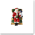 Villeroy and Boch Christmas Toys Santa on Armchair, Musical