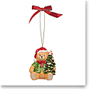 Spode Christmas Tree Bear Ornament