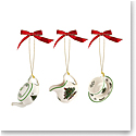 Spode Christmas Tree 3 Piece Tea Set Ornaments