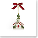 Spode Christmas Tree Church Led Ornament